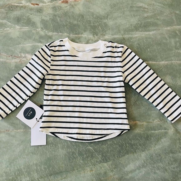 dot Australia Other - Dot Australia Striped Black White Shirt NWY